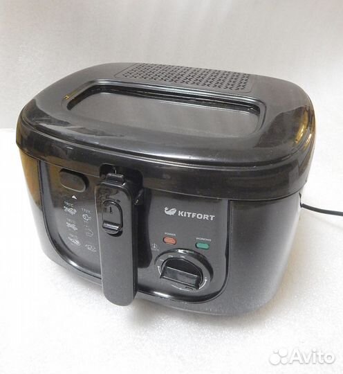 Фритюрница Kitfort 1800Вт объем 2л. рабочая