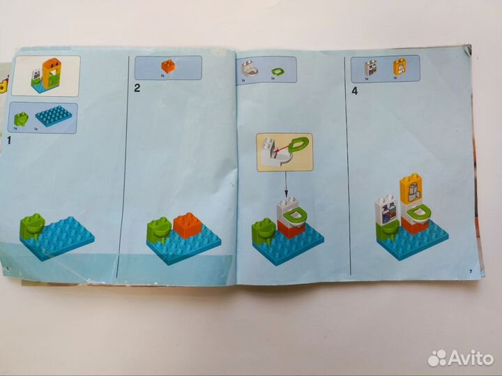 Lego duplo большой парк аттракционов 10840 106 дет