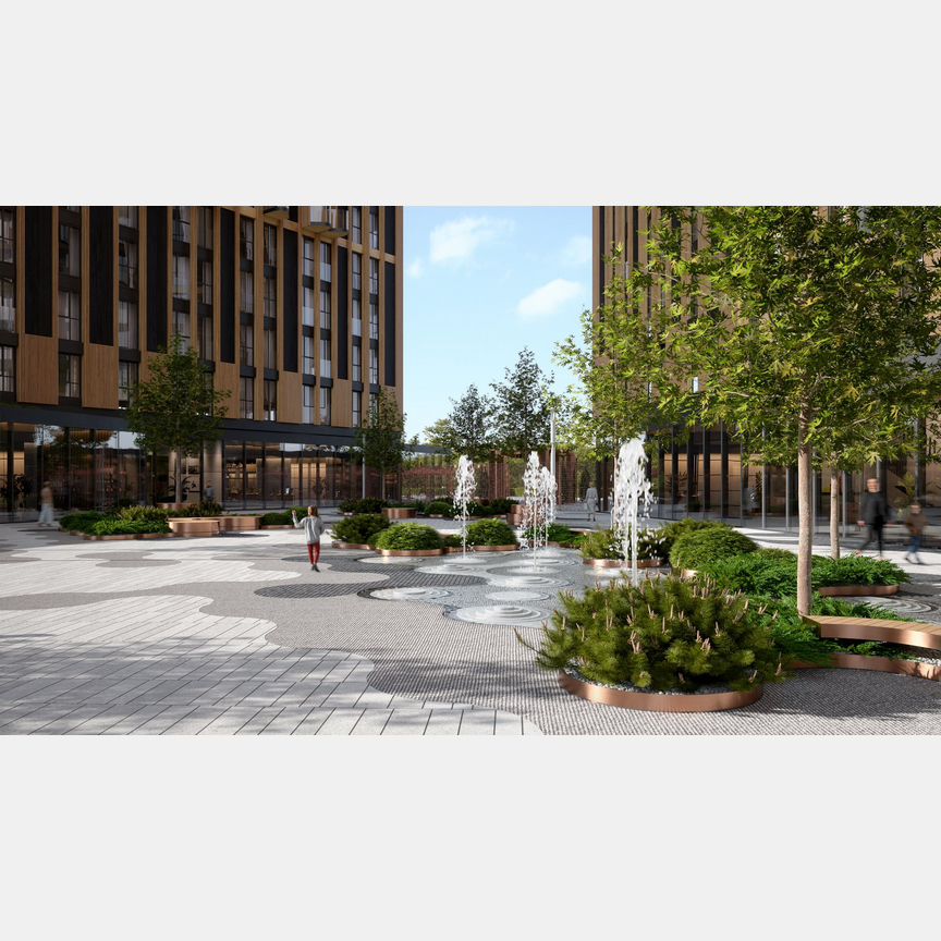 1-к. квартира, 42,9 м², 14/23 эт.