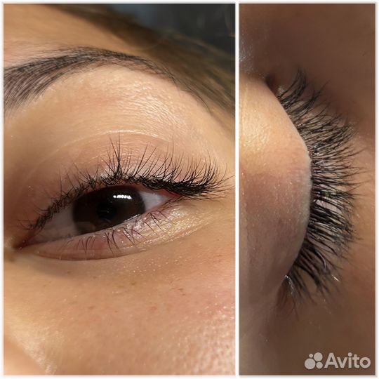 Наращивание ресниц на дому