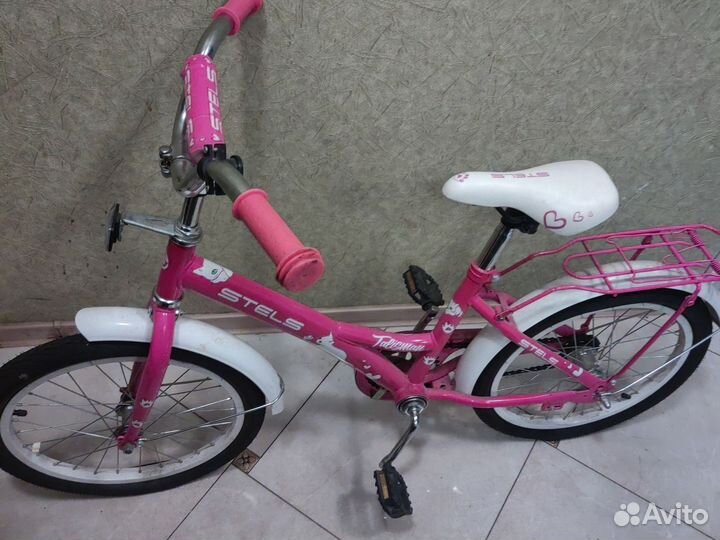 Детский велосипед stels lady talisman розовый