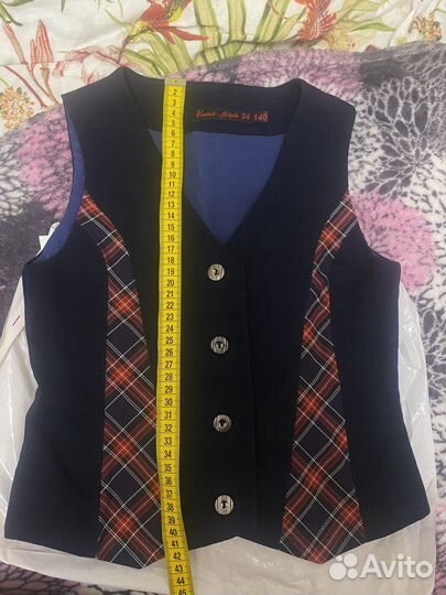 Жилетка школьная для девочки