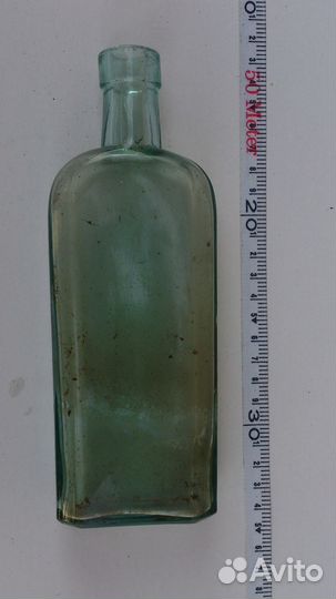 Старинная бутылочка sirop famel