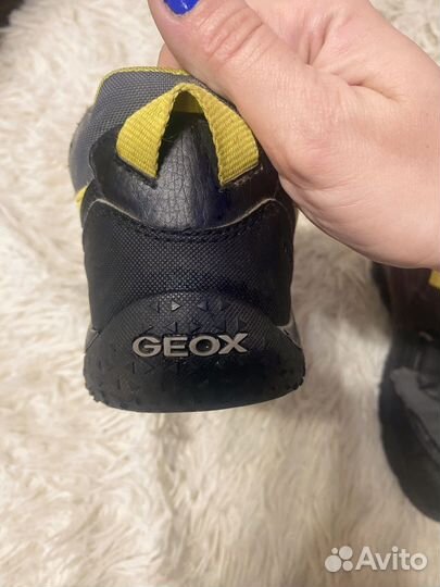 Демисезонные ботинки кроссовки geox 37