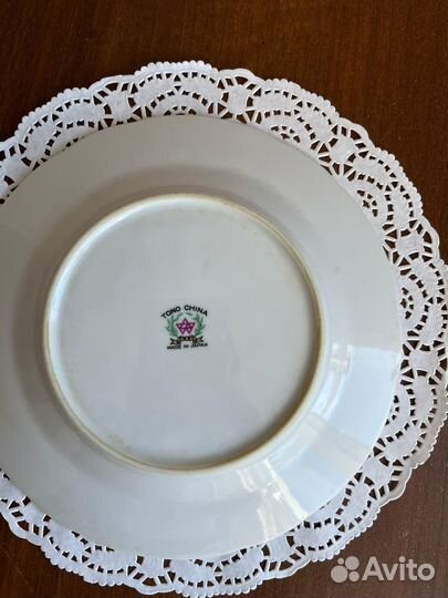Винтажные тарелки японский фарфор 1970-е