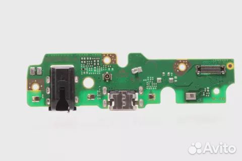 Шлейф для Tecno Spark 7 (плата) разъем зарядки/раз