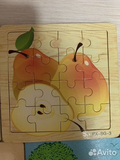 Пазлы деревянные