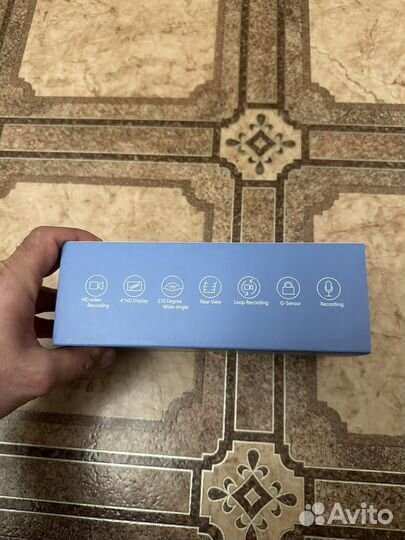 Видеорегистратор с тремя камерами