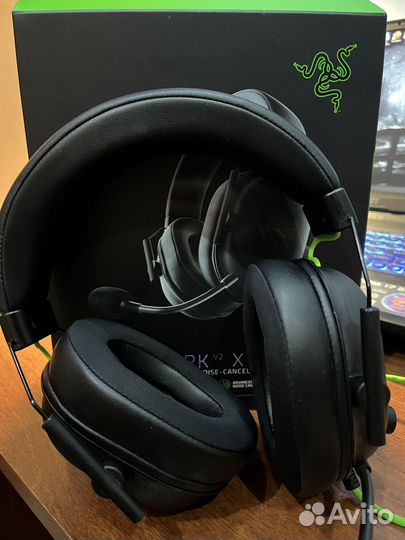 Игровые наушники razer blackshark v2 x usb
