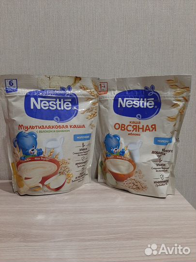 Продам каши и NAN кисломолочный