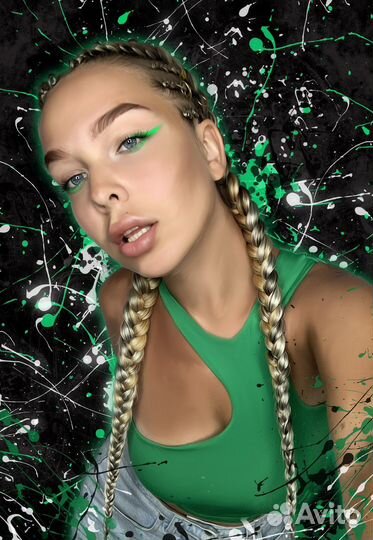 Картина печать на холсте