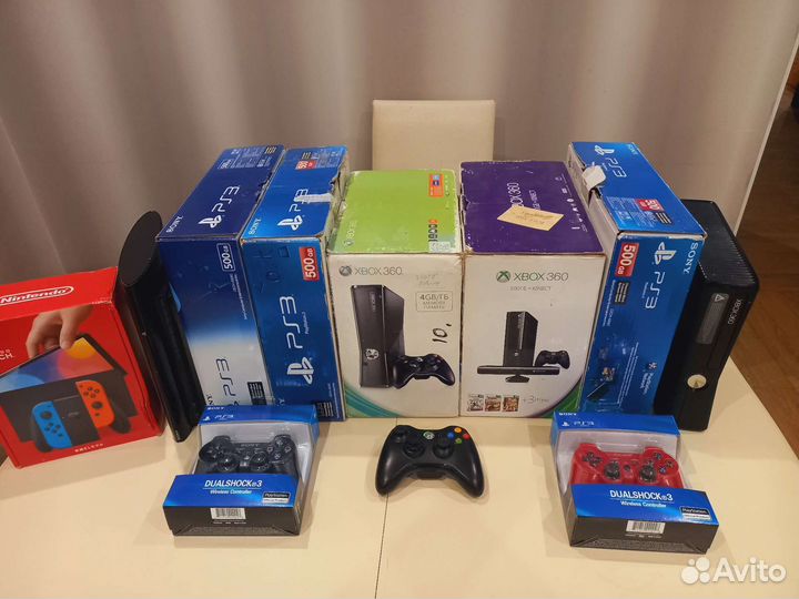 Игровые приставки хбокс ps3,ps4,xbox и тд