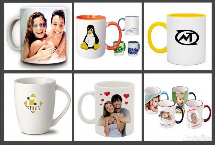 Печать фото на кружках