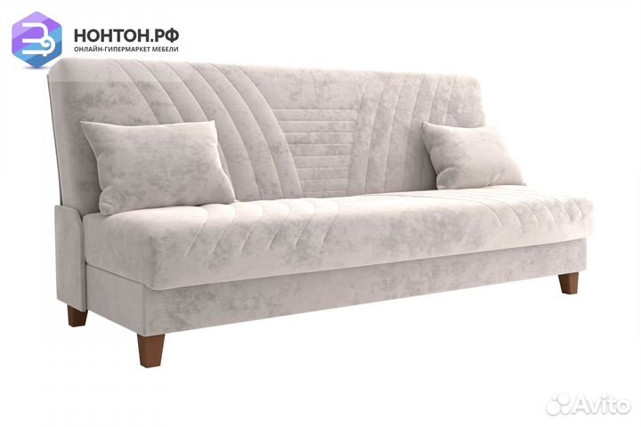 Диван книжка Бэлла светло-серый