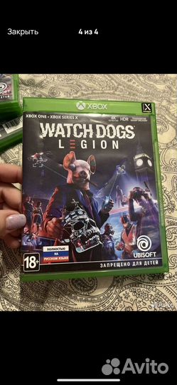 Игра легион Xbox one