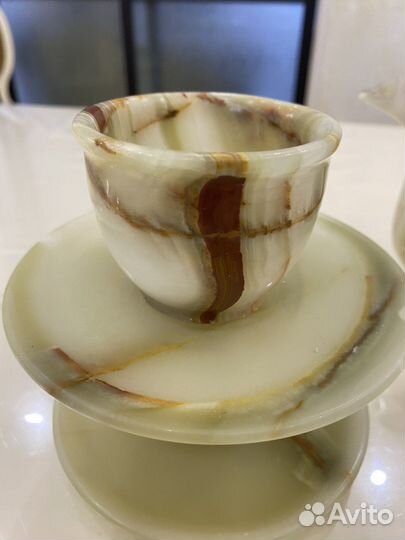 Сервиз чайный из оникса