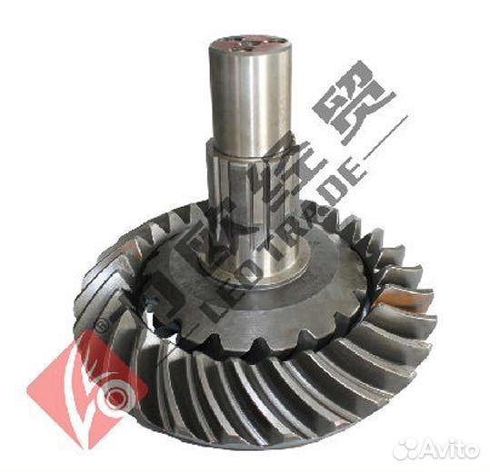 Главная пара howo среднего редуктора 5.73 z28/17