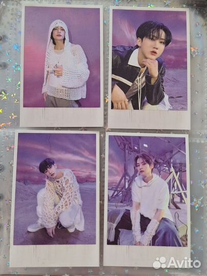 Официальные карты Stray kids Rock star