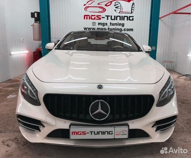 Решетка радиатора Mercedes S-Coupe C217 GT Style