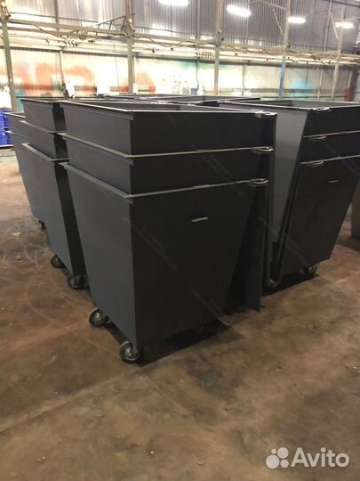 Контейнер для сбора мусора 0,75 м3 Арт kk6998