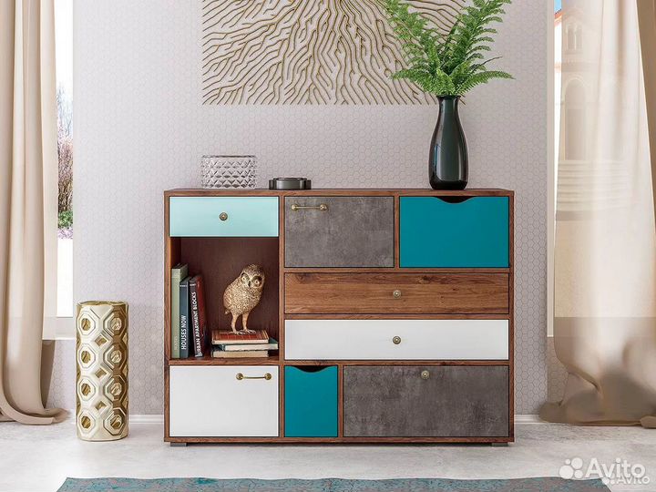 Тумба под тв комод с ящиками стеллаж IKEA мебель