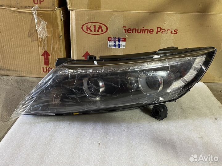 Новая фара KIA Optima 3 рест дхо LED