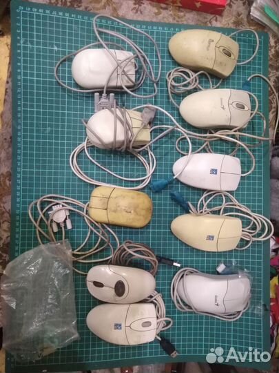 Старые компьютерные мыши