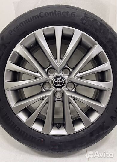 Новые Toyota Camry V55, Continental 215/55 R17