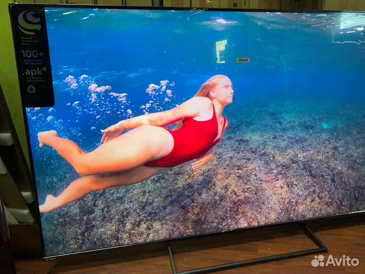 50 4K qled круче Самсунга на Android