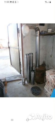 Труба дымоход для буржуйки и теплиц