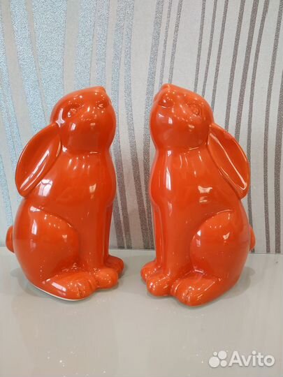 Статуэтки кролики, символ 2023