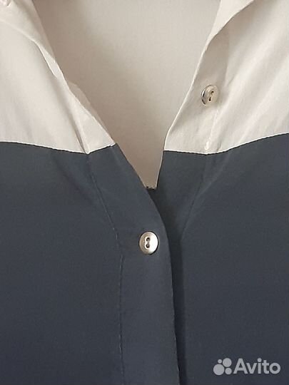 Блузка туника крепдешин