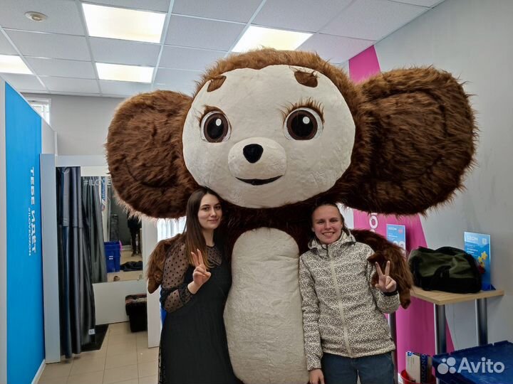 Поздравления Ростовая кукла Медведь Чебурашка