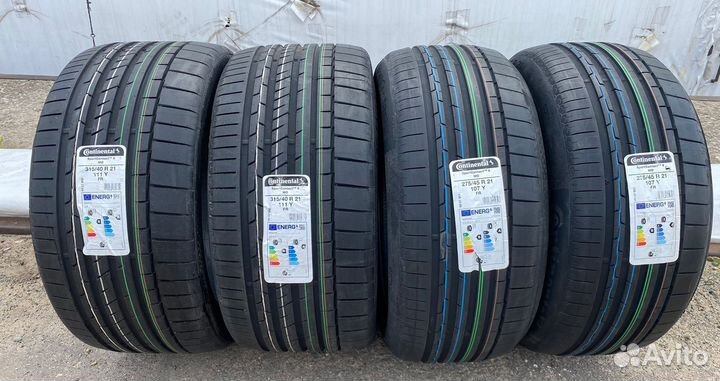 Continental ContiSportContact 6 315/40 R21 и 275/45 R21 112Y