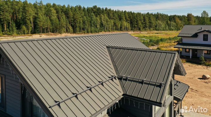 Материал кровли Кликфальц с доставкой