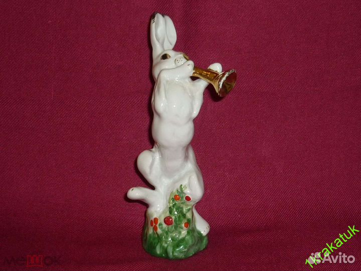 Заяц С трубой. лфз, клеймо целый