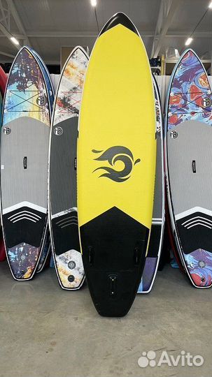 SUP доска-каяк 2 в 1 raidex aloha yello 10.6’ 320