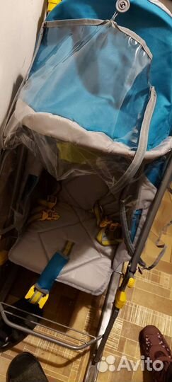 Продам санки коляску ника с двумя колесами