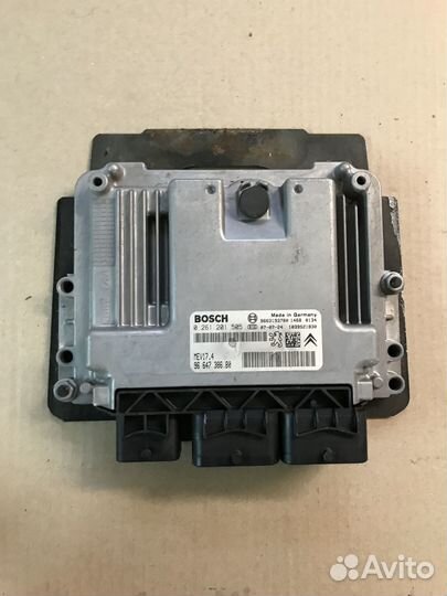 Блок управления двигателем Peugeot 308 1.6EP6