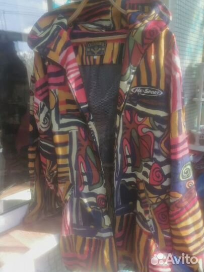 Куртка ветровка большого размера