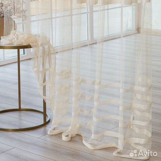 Тюль Фрида Айвори