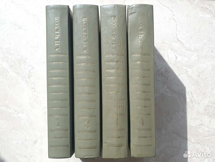 Чехов книги четырехтомник рассказы и повести