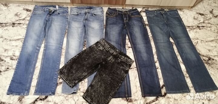 Джинсы унисекс р170(44)