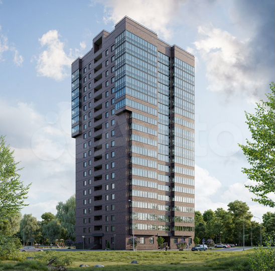 3-к. квартира, 90,5 м², 15/20 эт.