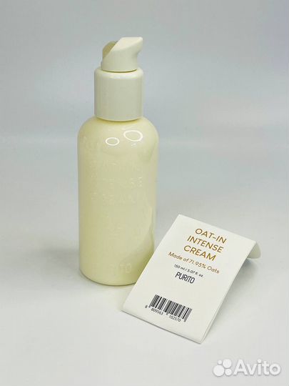 Легкий интенс крем Purito Oat Intense с овсом