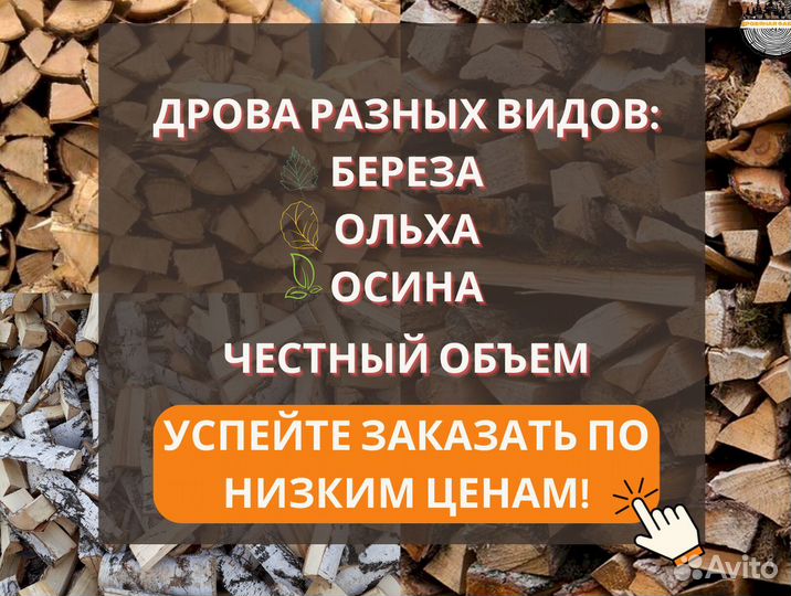Дрова колотые высший сорт