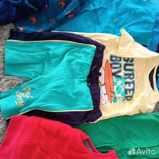 Детские вещи лето пакетом р. 98