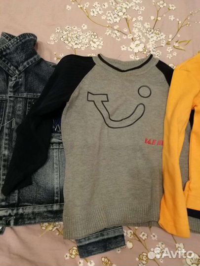 Джинсовая куртка на ребенка