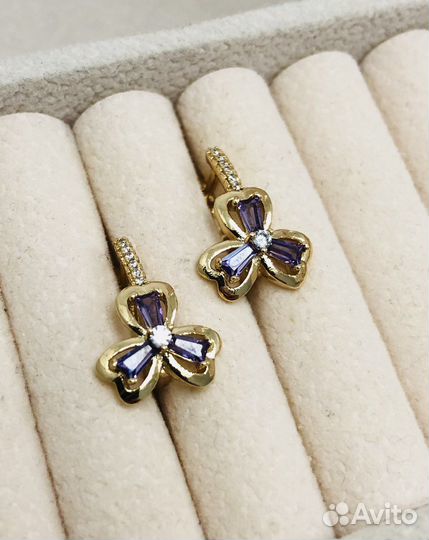 Серьги из медицинского сплава