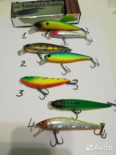 Воблеры и блистеры оригиналы Япония